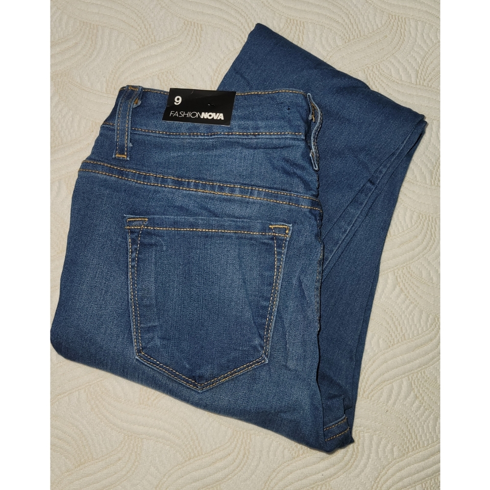 High rise jeans